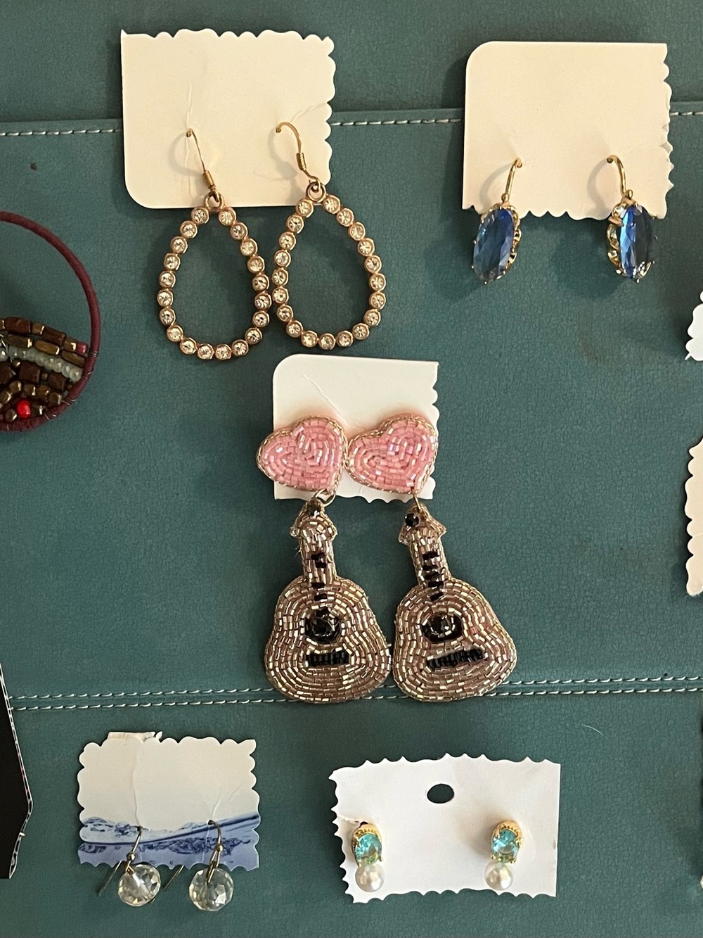 Pierced Earrings - Assorted. Lot of 10 pairs.